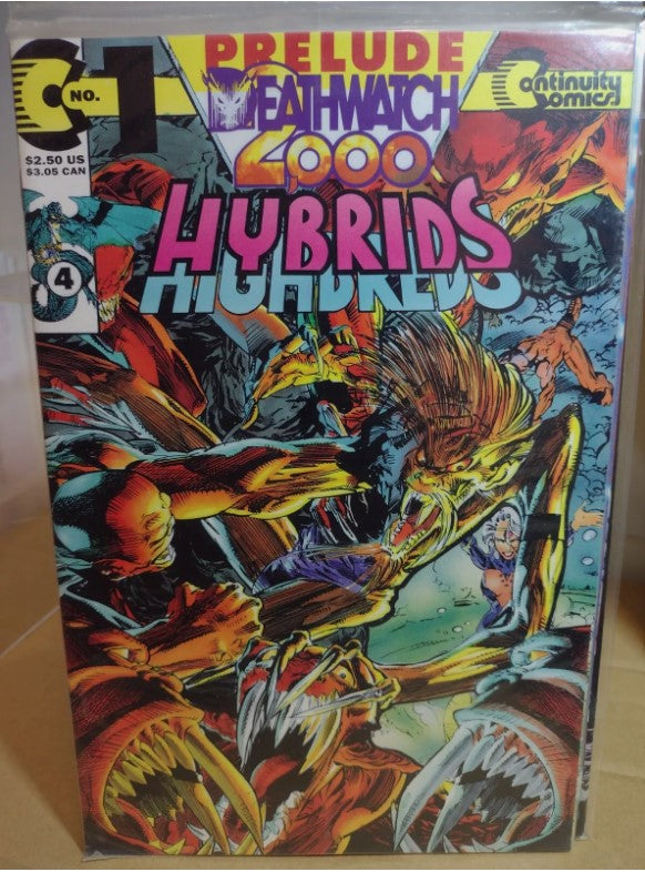 1993 Continuity Hybrids # 1 April 1993 Die-Cut Cover Adams