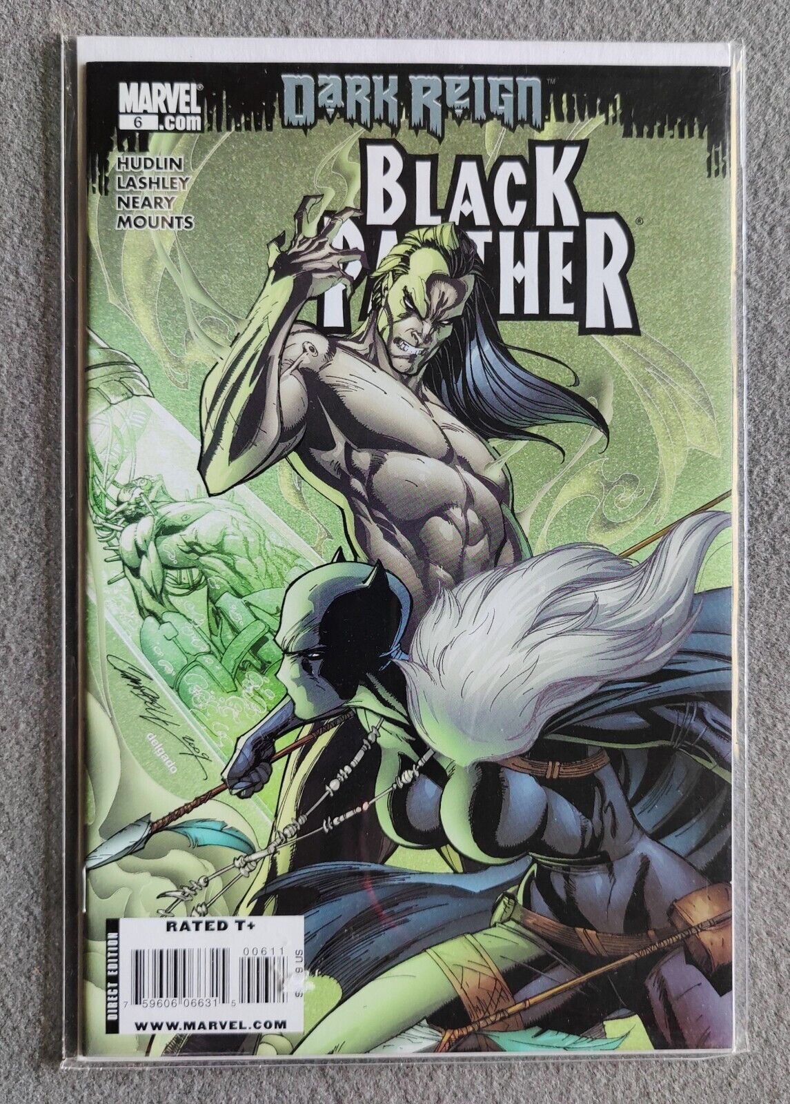 Black Panther #6a 1st Cover Shuri as Black Panther J. Scott Campbell Cover 2009