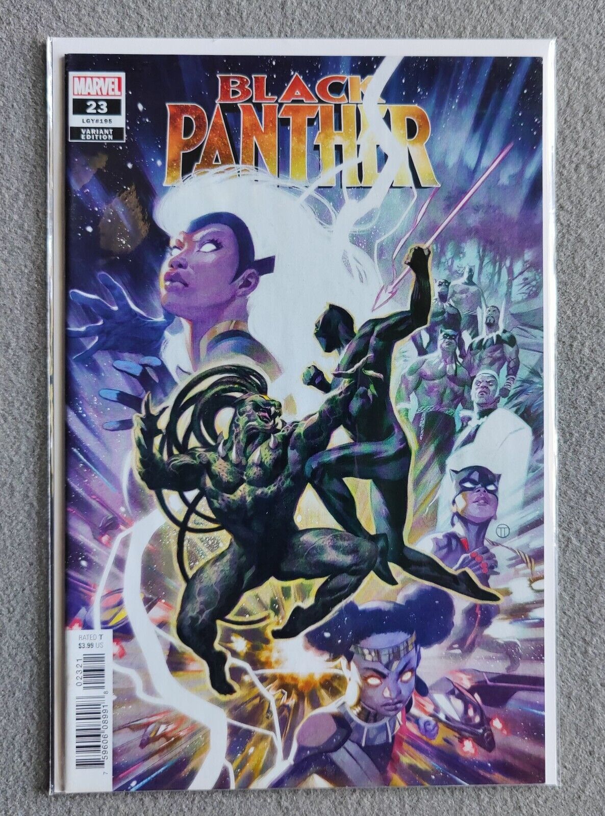 Black Panther Vol 7 #23 Cover B Variant Julian Totino Tedesco Cover