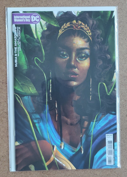 Nubia And The Amazons #6C Juliet Nneka Cover