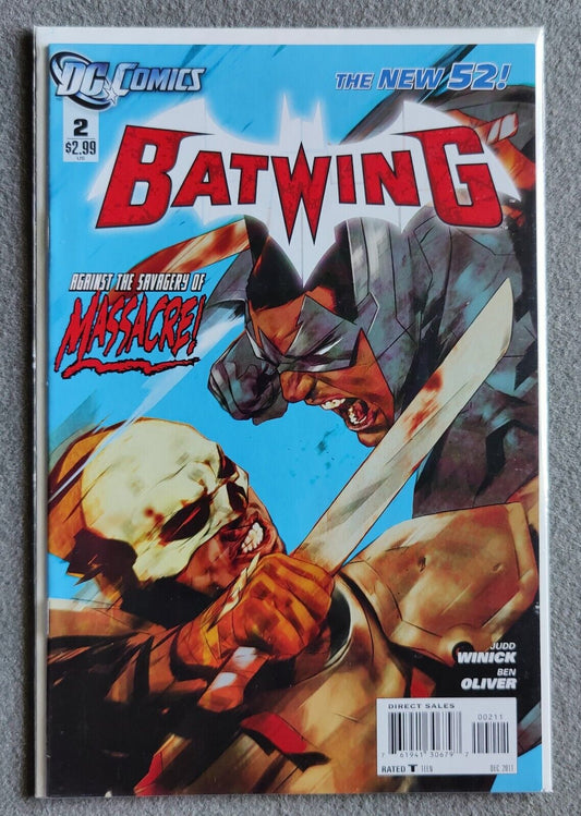 Batwing #2 DC Comics 2011 1st App Thunder Fall