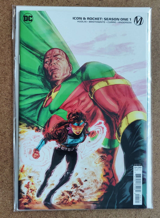 Icon and Rocket Season One #1C Darryl Banks Old School Variant 2021