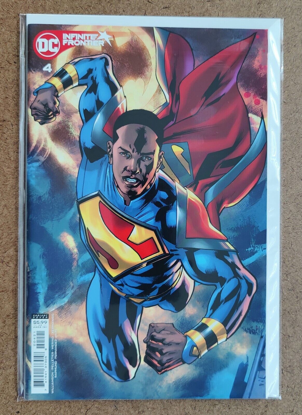 Infinite Frontier #4B Bryan Hitch Variant Cover 2021 DC