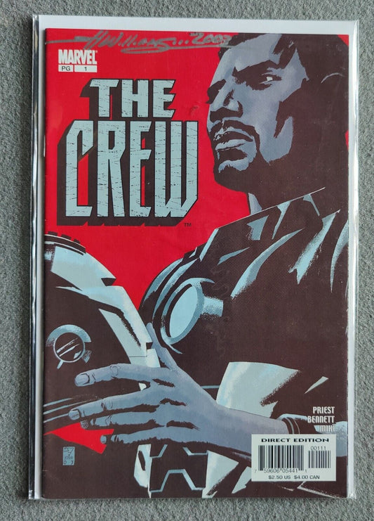 The Crew #1 - (2003) - 1st Appearance of Josiah X Justice Signed J.H. Williams