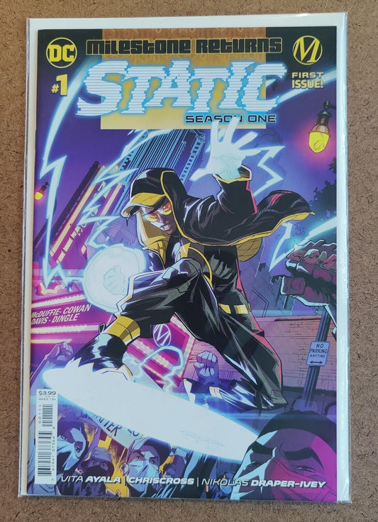 Static Season One #1A Premiere issue 2021