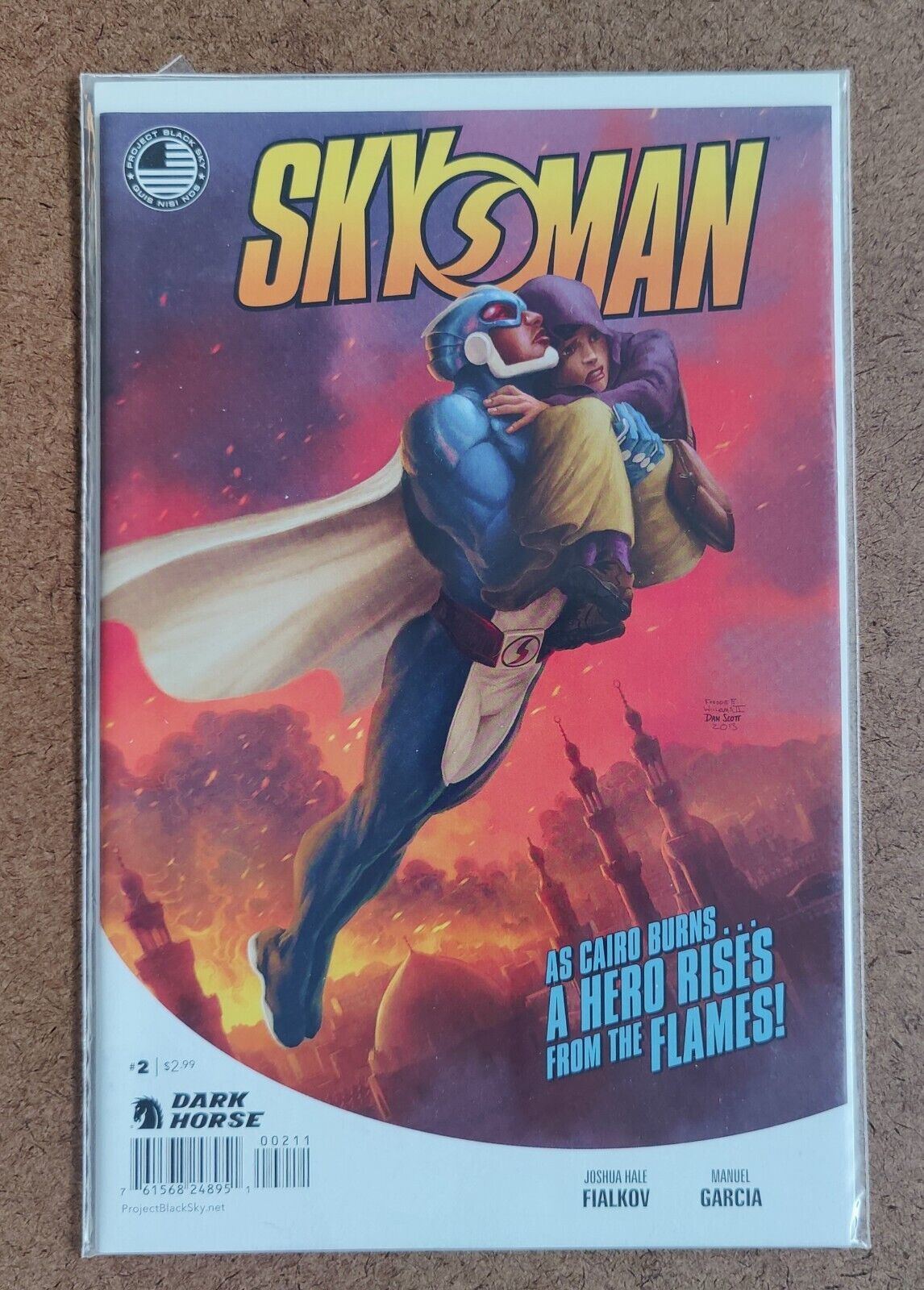 Skyman #2 Dark Horse 2014