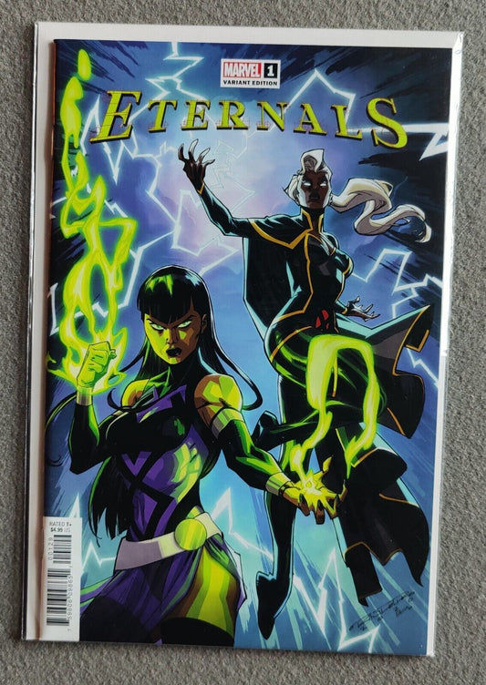 Eternals #1P 2021 Variant Khary Randolph Cover