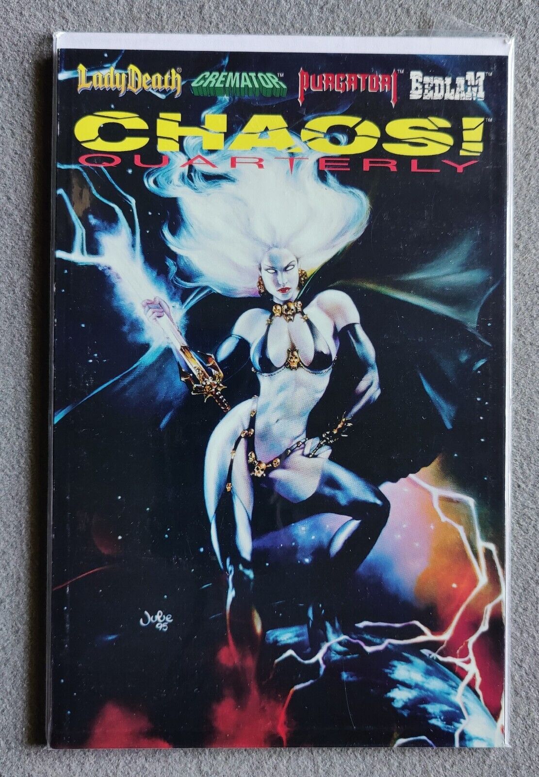 Chaos! Quarterly #1 ~ Chaos! Comics1st app Kabala/ Purgatori / Cremator / Bedlam