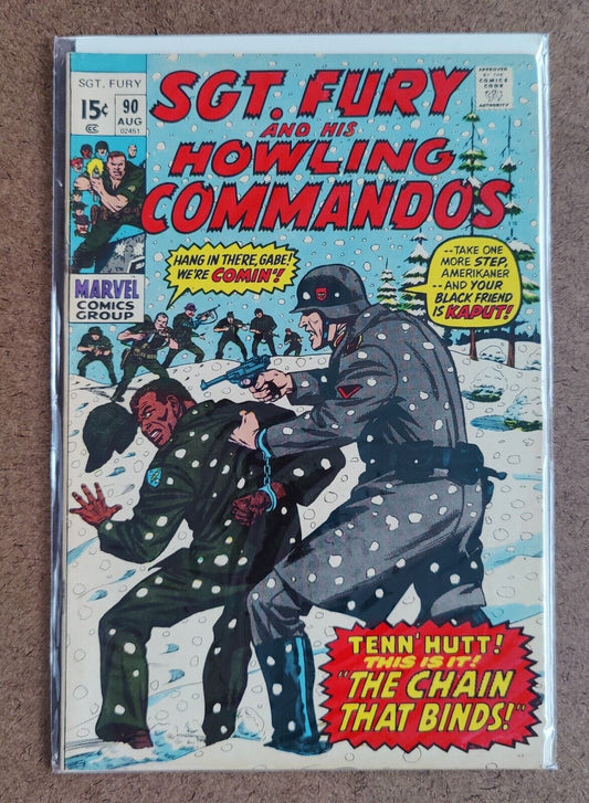 Sgt. Fury and His Howling Commandos #90 1971 Marvel Comics