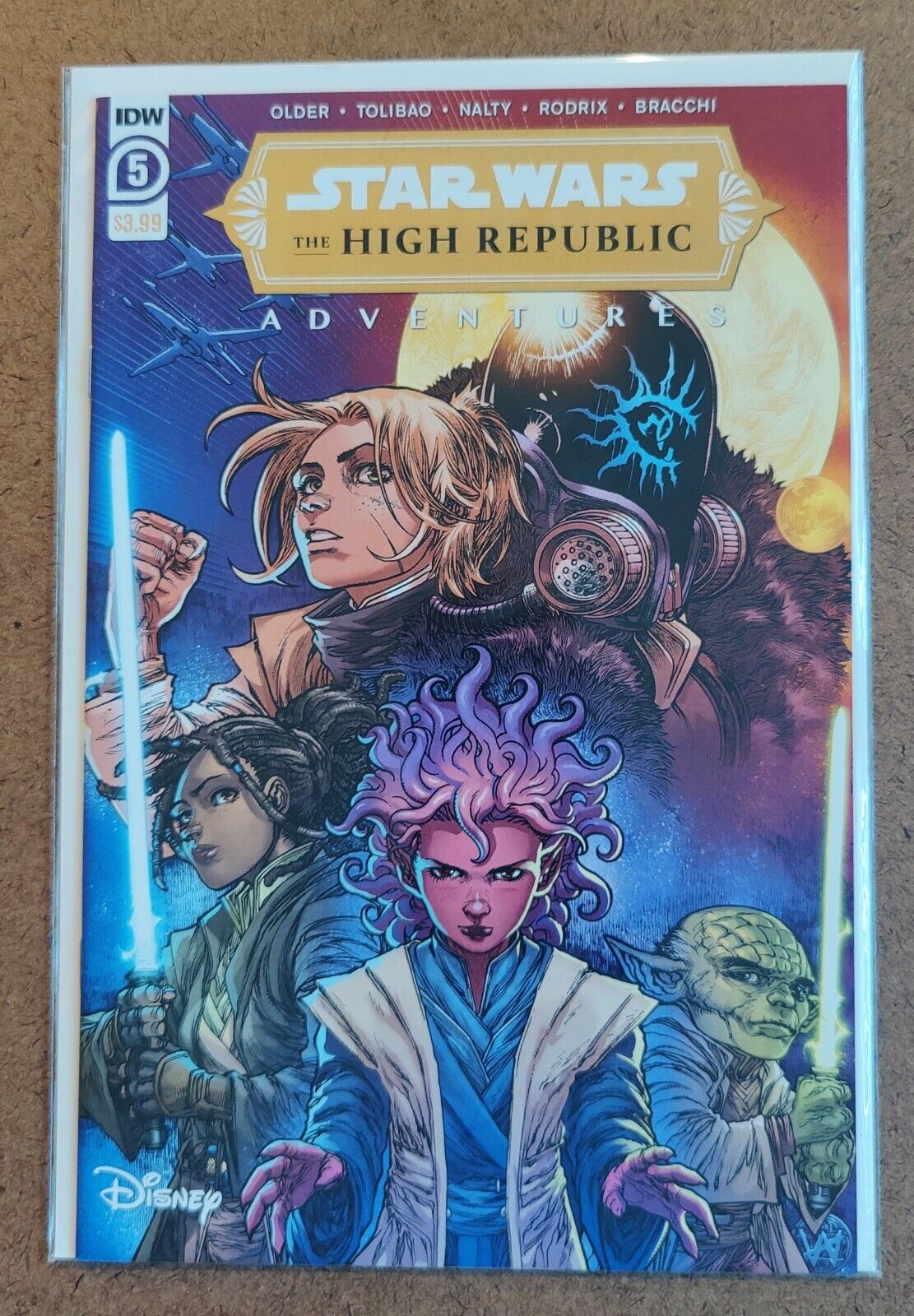 Star Wars: High Republic Adventures  #5A IDW Harvey Tolibao & Kevin Tolibao Cove