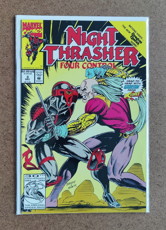 Night Thrasher: Four Control #3 1992 Marvel