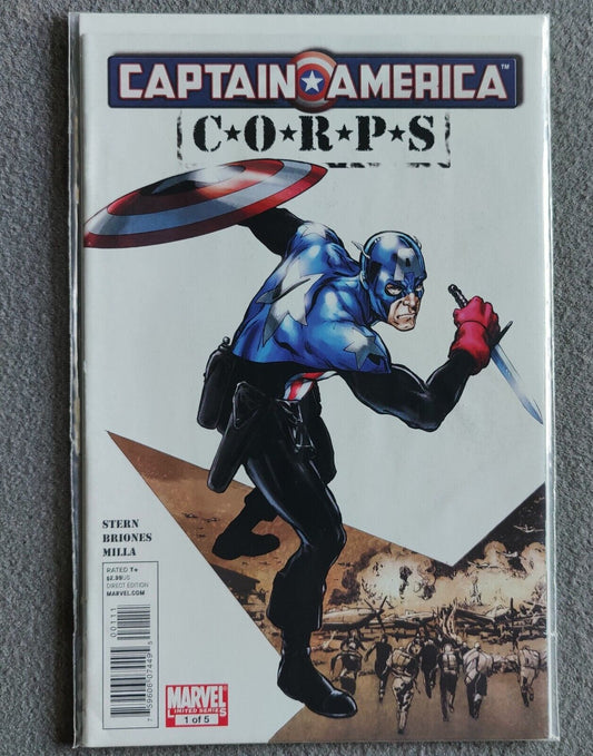 Captain America Corps #1 - 2011 Marvel Comic 1st App Commander A