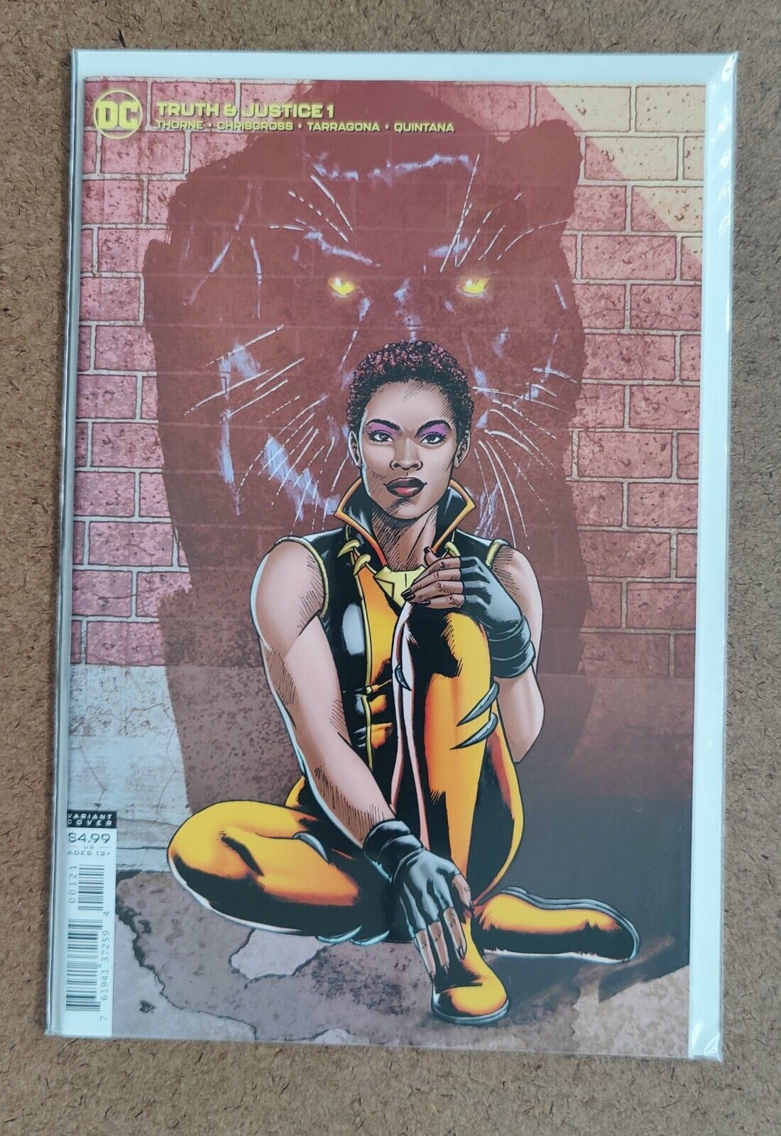 Truth & Justice  #1B DC Comics Variant Alitha Martinez Cover