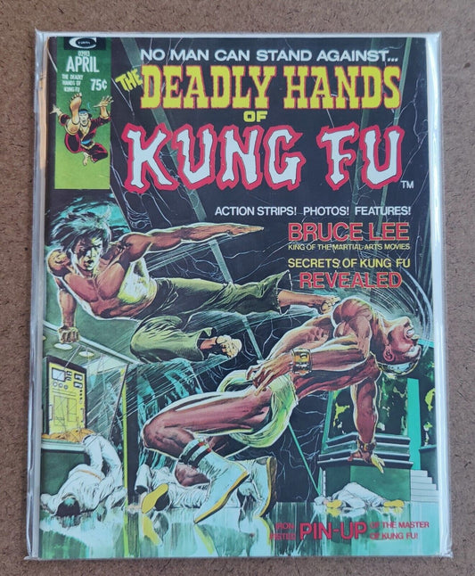 Deadly Hands of Kung Fu, Vol. 1  #1 1st App Abraham Brown "Black Tiger"