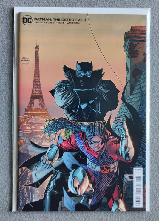 Batman The Detective #3B Kubert Eiffel Tower Variant