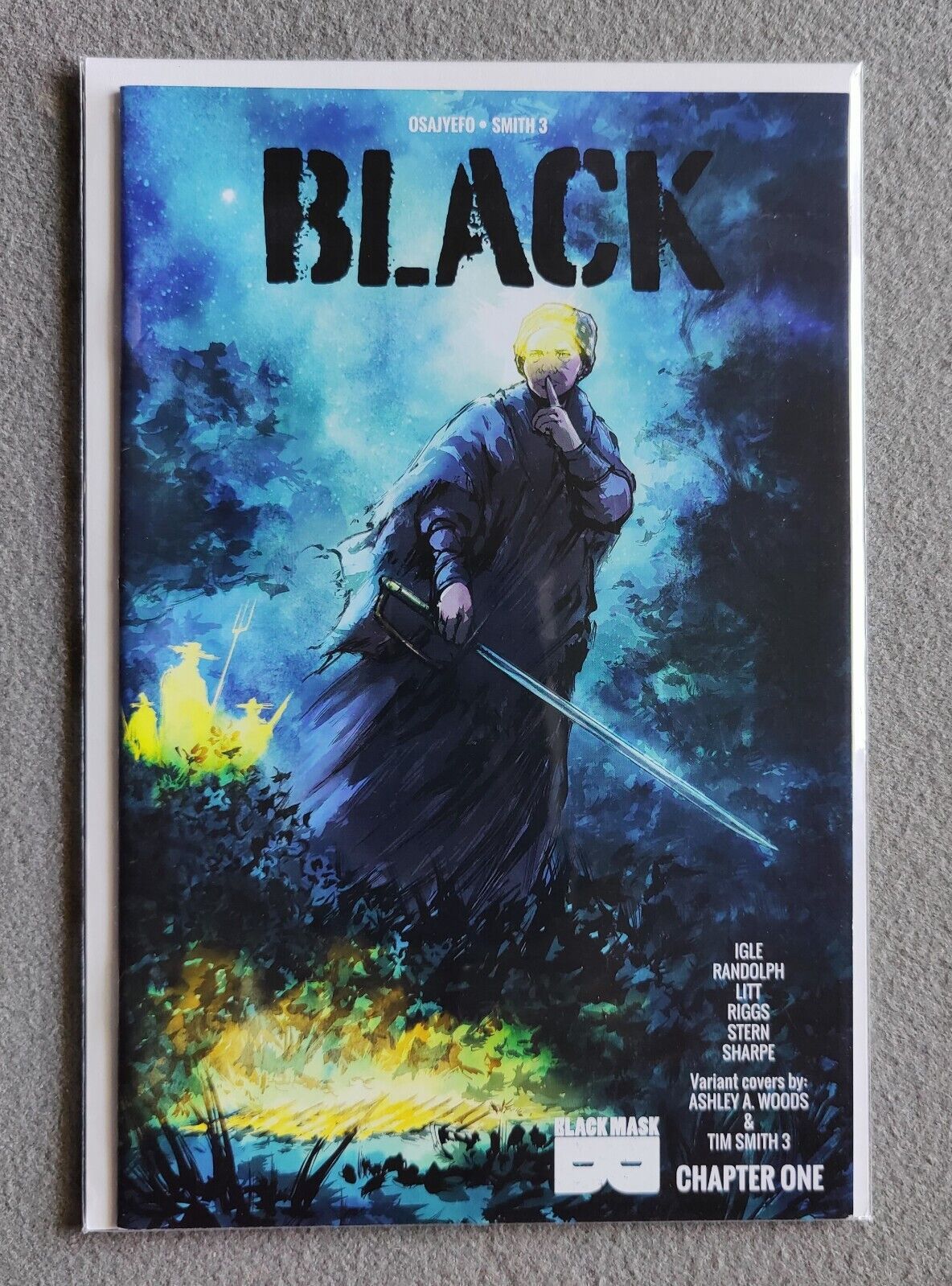 Black #1b Black Mask Comics Kwanza Osajyefo Jamal Igle 2017