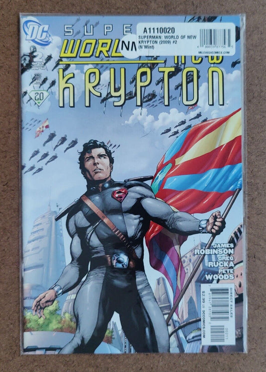 Superman: World of New Krypton #2A DC Comics 2009 1st App Aspirant