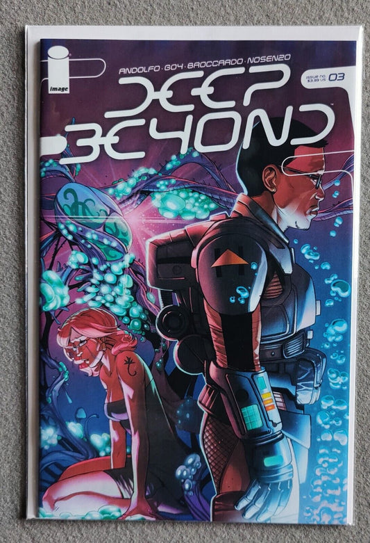 Deep Beyond #3A Broccardo 2021 Regular Andrea Broccardo Cover