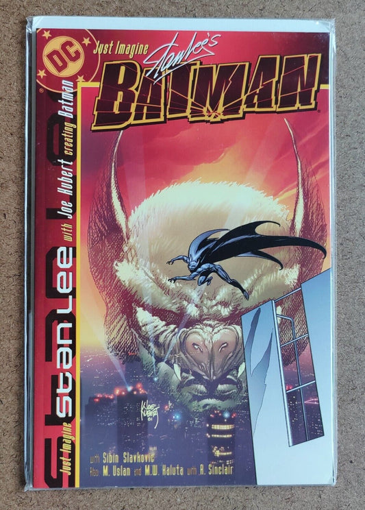 Just Imagine Stan Lee's Batman DC Comic 2001 Joe Kubert 1st App Wayne Williams