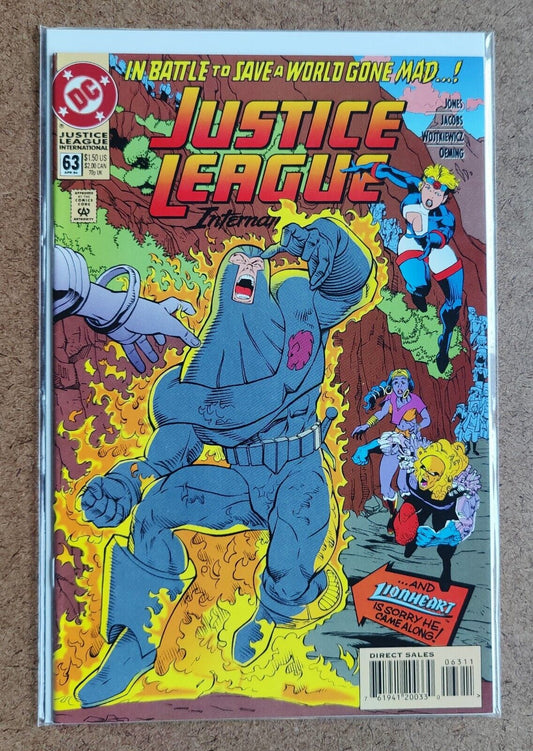 Justice League Europe / International  #63 April 1994 DC Comics