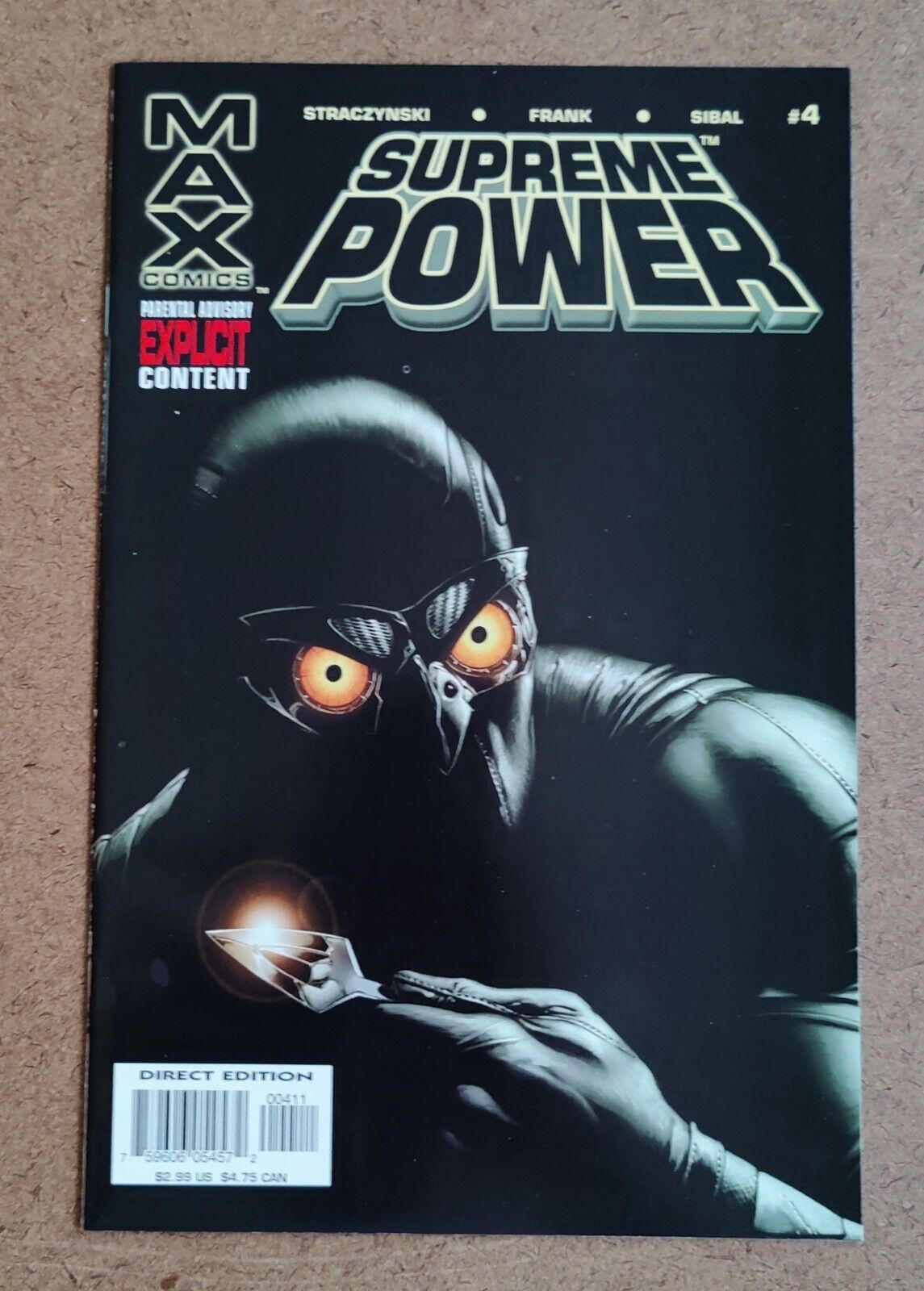 Supreme Power #4 Marvel 2003 1st app. of Nighthawk