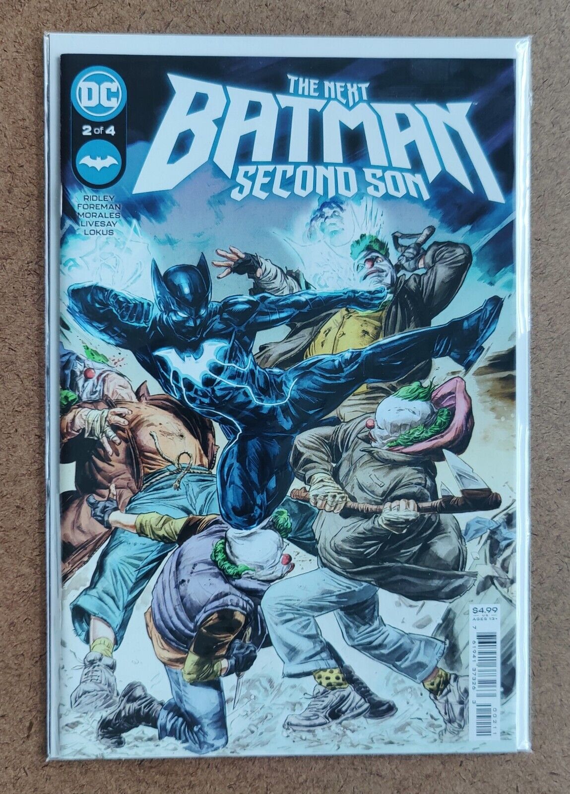 The Next Batman Second Son #2A Doug Braithwaite Regular Cover DC 2021