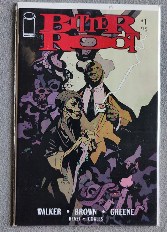 BITTER ROOT #1 Mike Mignola Variant Cover B 1st Print Image 2018