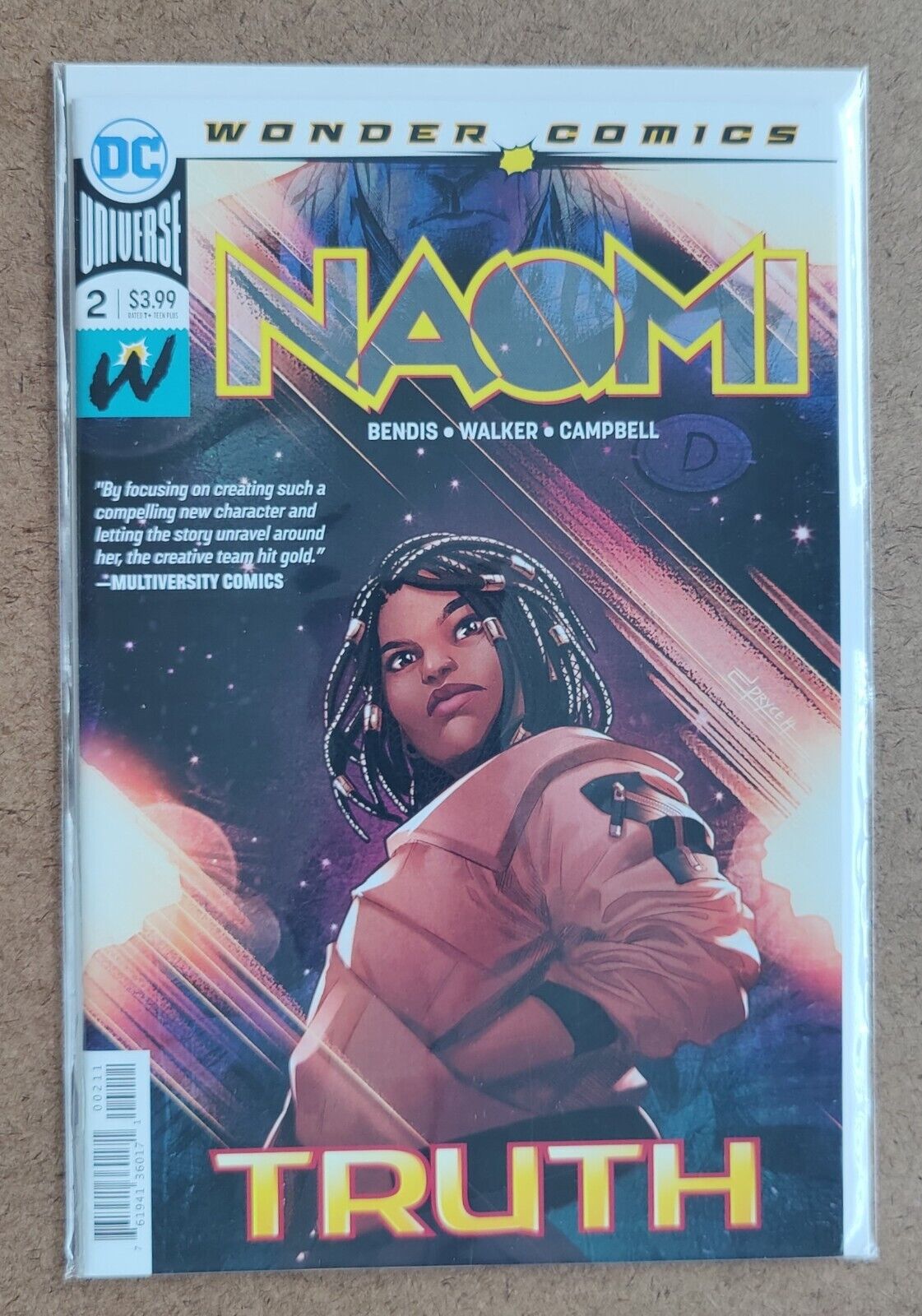 Naomi #2A Wonder Comics 1st app. of Naomi’s adoptive parents 2019