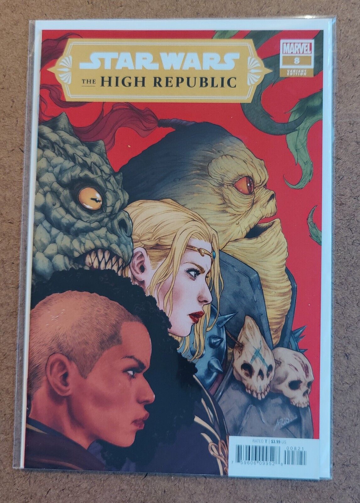 Star Wars: The High Republic  #8B Marvel 2021 1st app. Cohmac Vitus