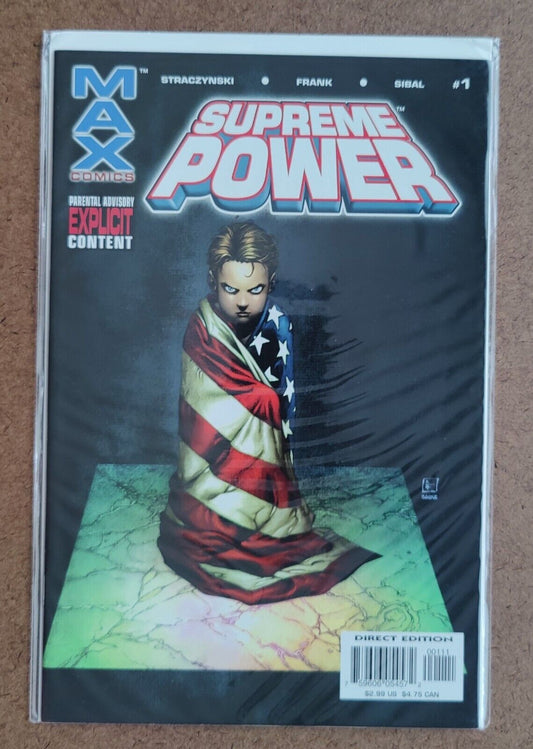 Supreme Power #1A Marvel 2003 1st App Blur