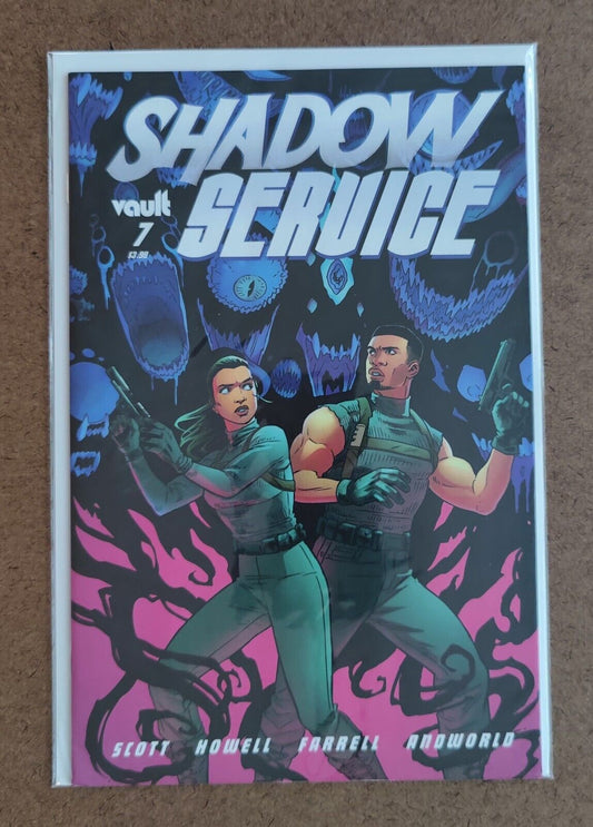 Shadow Service #7B Vault Comics Variant Rebekah Isaacs Cover