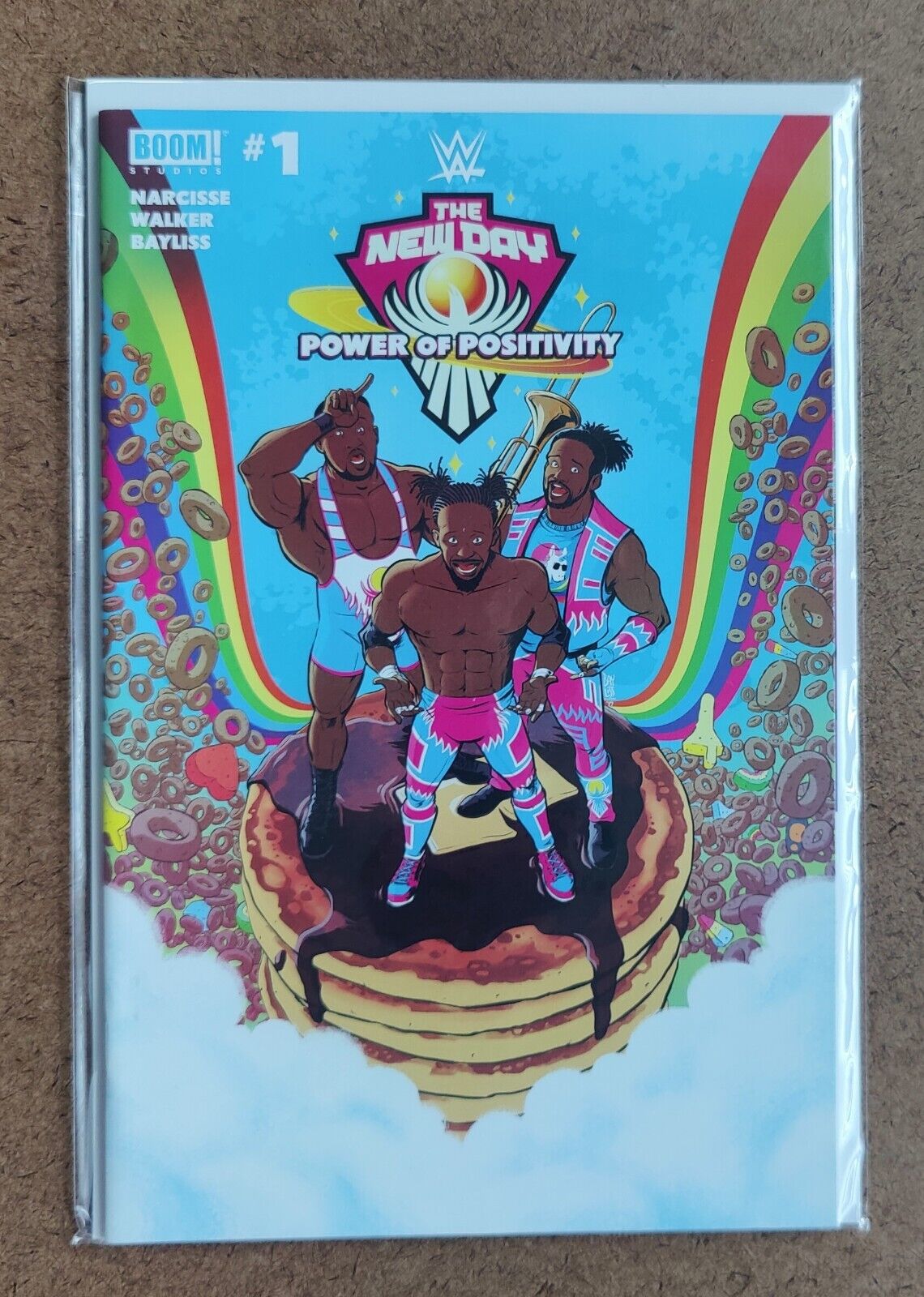 WWE The New Day Comic Issue #1 July 2021 Boom! Comics (Power of Positivity)