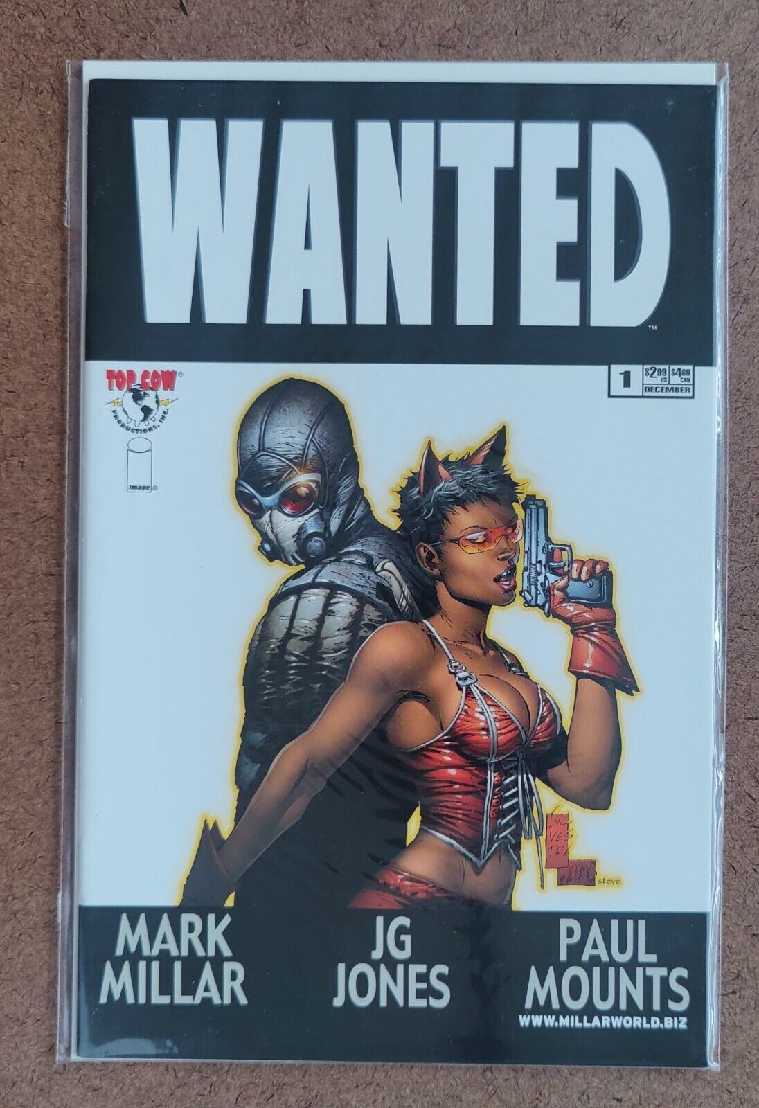 Wanted  #1B Top Cow Productions 2003 Marc Silvestri Variant Cover