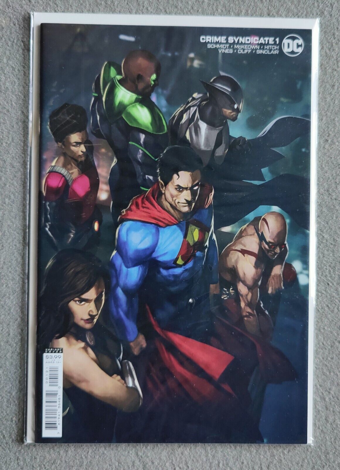 DC COMICS CRIME SYNDICATE #1 COVER B SKAN VARIANT