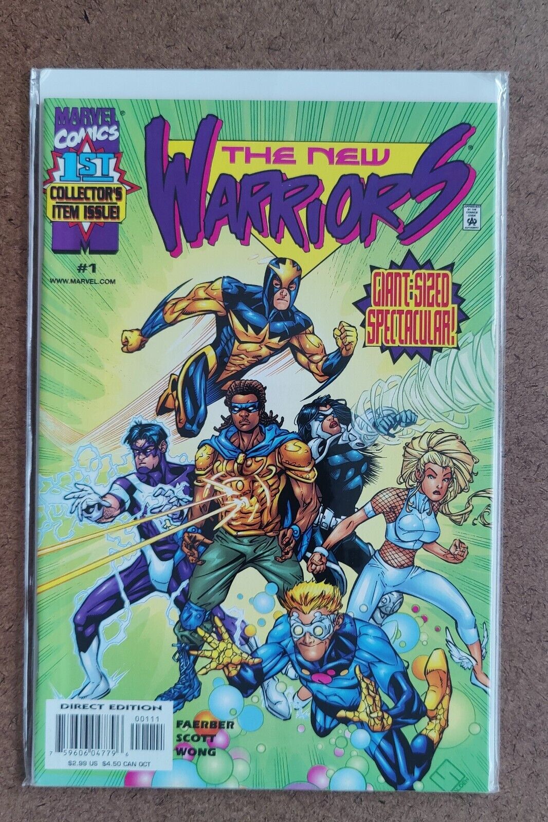 The New Warriors, Vol. 2  #1 Marvel 1999