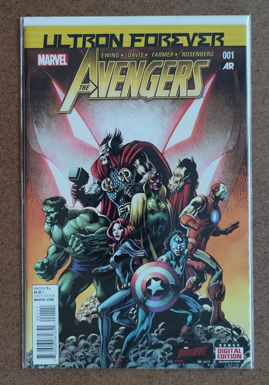 Avengers: Ultron Forever  #1A Marvel 2015 Alan Davis Cover 1st App Danielle Cage