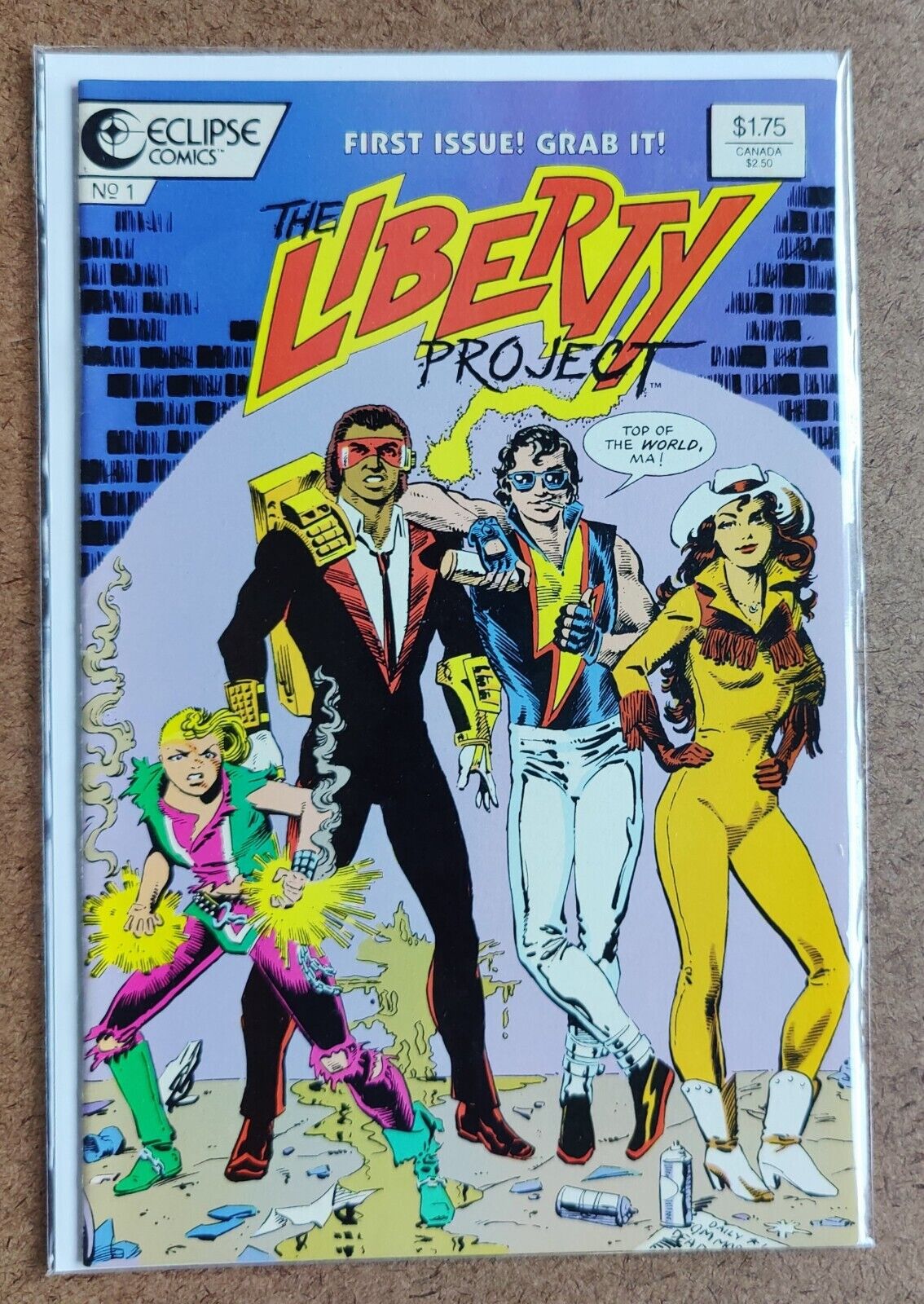 The Liberty Project #1 (1987) Eclipse Comics