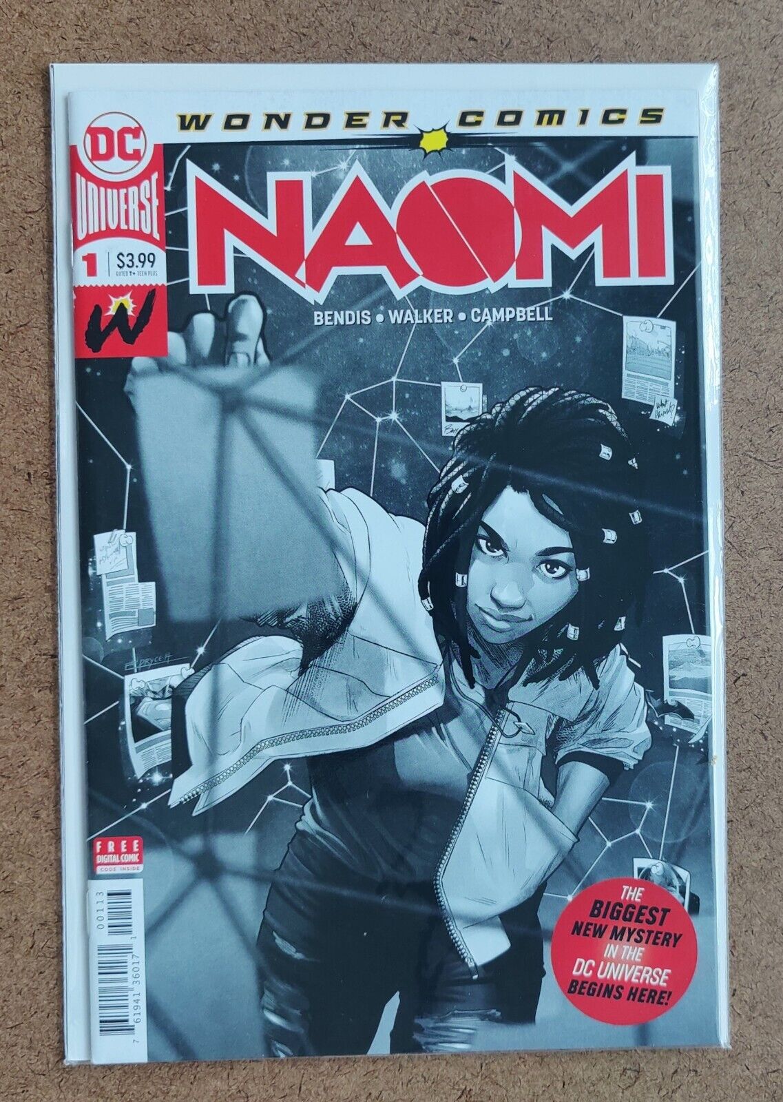 Naomi #1D Wonder Comics Final Printing Variant Jamal Camp 2019 1st app. of Naomi