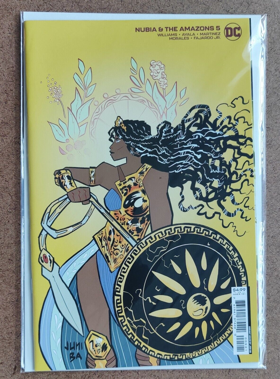 Nubia And The Amazons #5B Juni Ba Card Stock DC Comics 2021