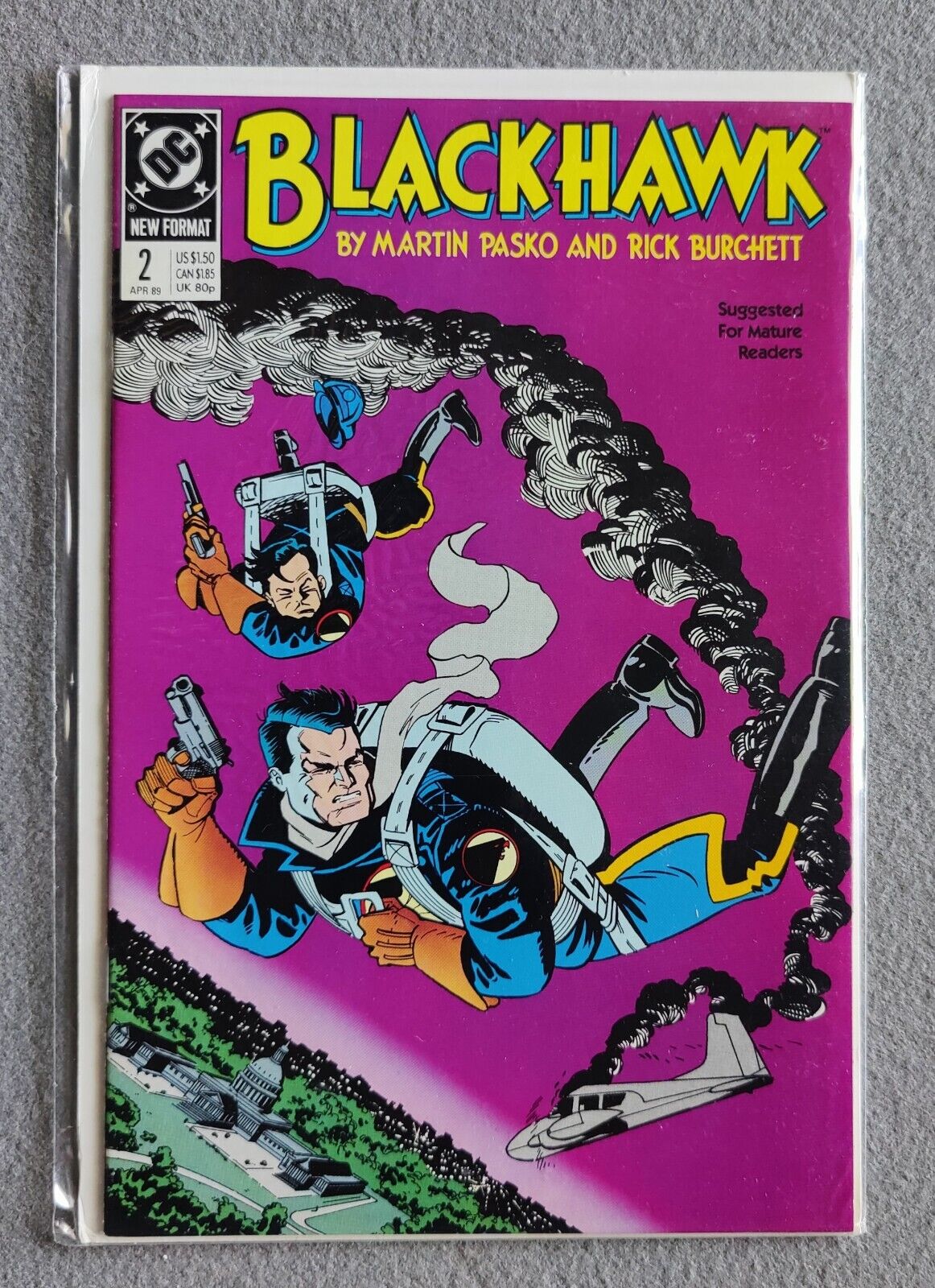 Blackhawk, Vol. 3 #2 1989 1st App Grover Baines