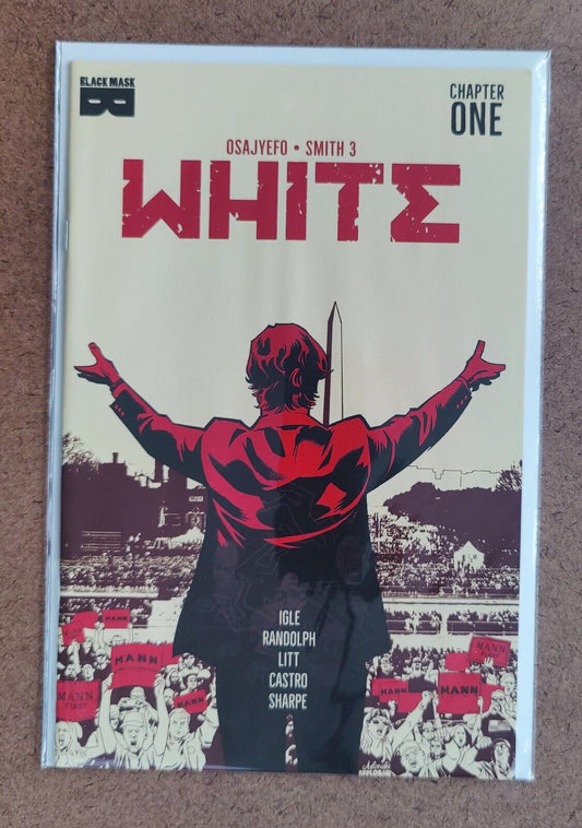 White #1I BLACK MASK STUDIOS Jesse James Second Printing 2021