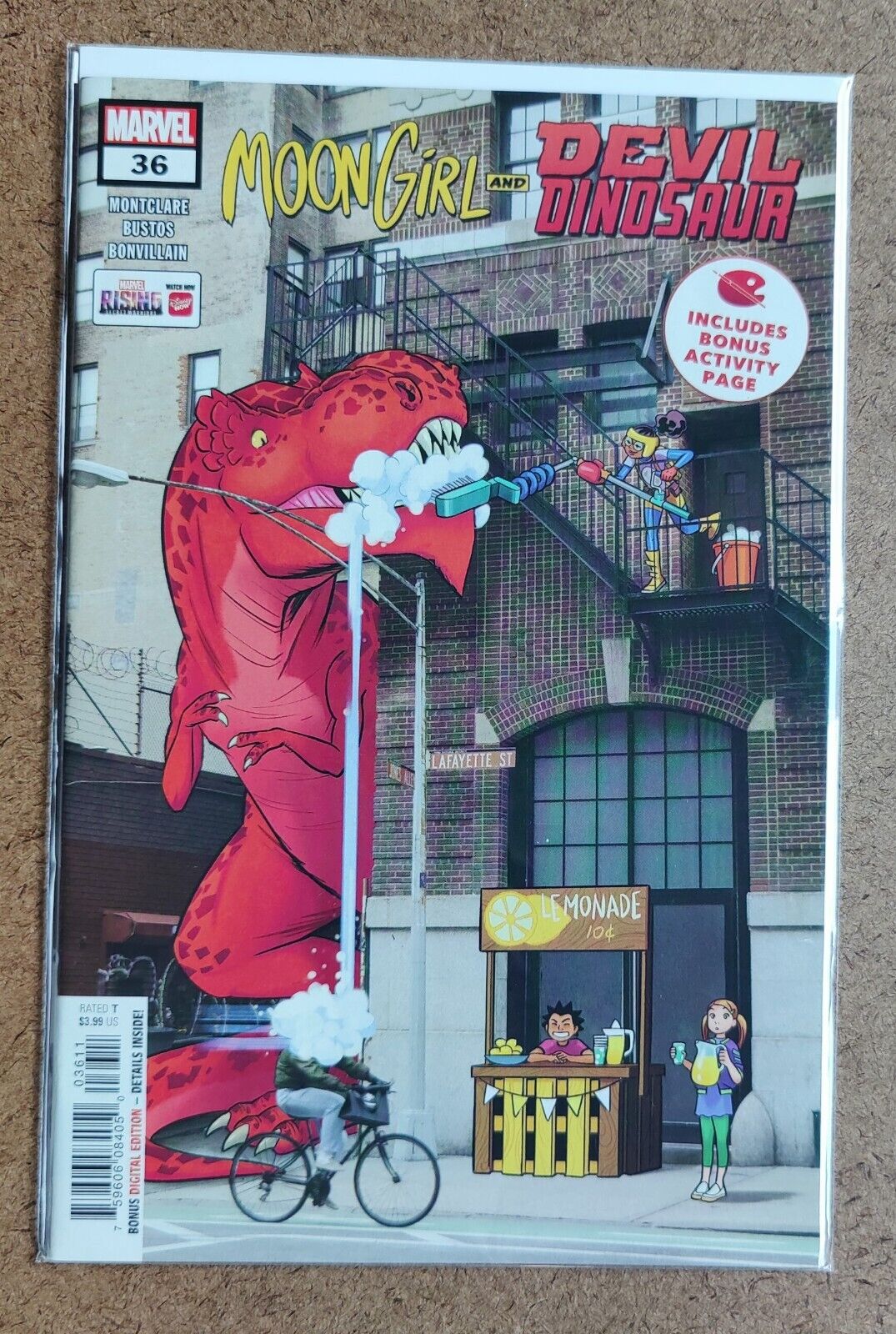 Moon Girl And Devil Dinosaur #36 Marvel 2018 Natacha Bustos Cover