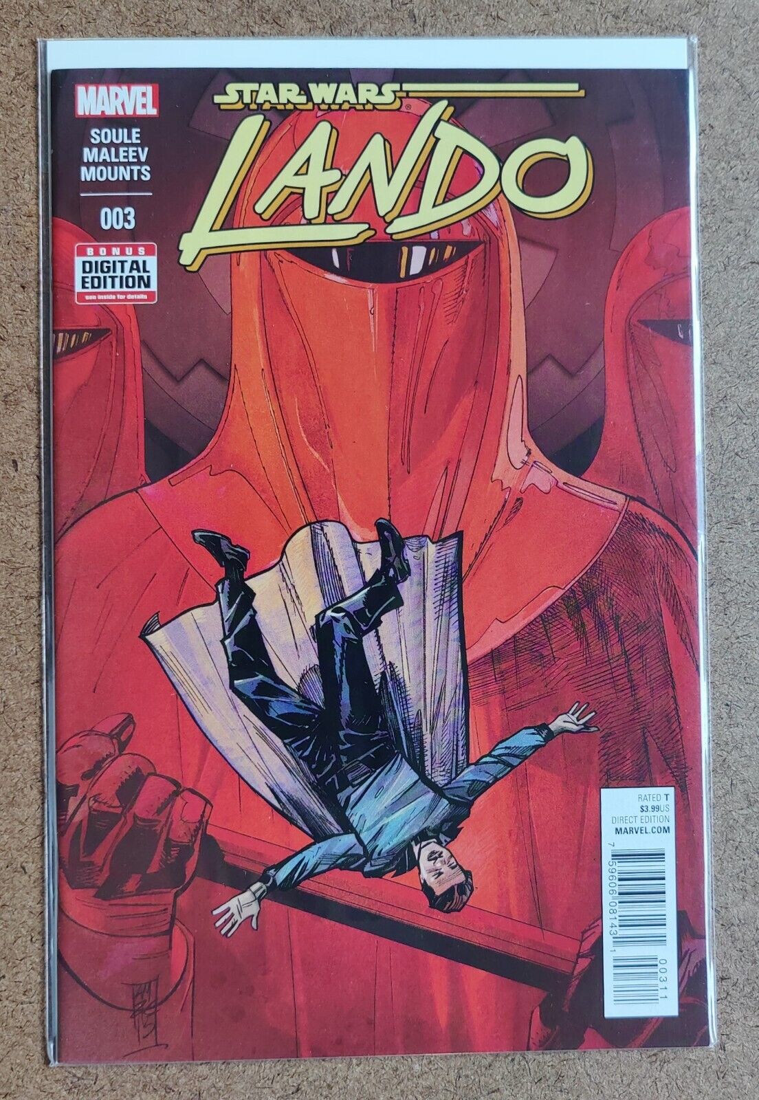 Star Wars: Lando #3A 2015 Regular Alex Maleev Cover 1st app. Chanath Cha