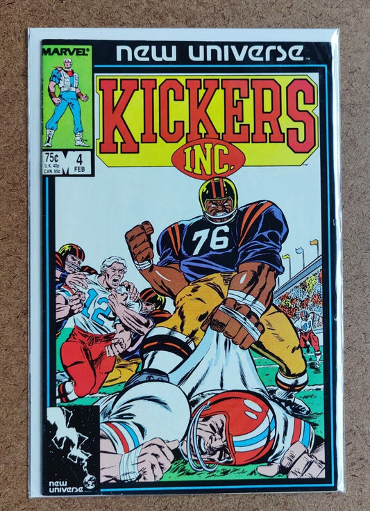 Kickers Inc. #4 New Universe Marvel 1987