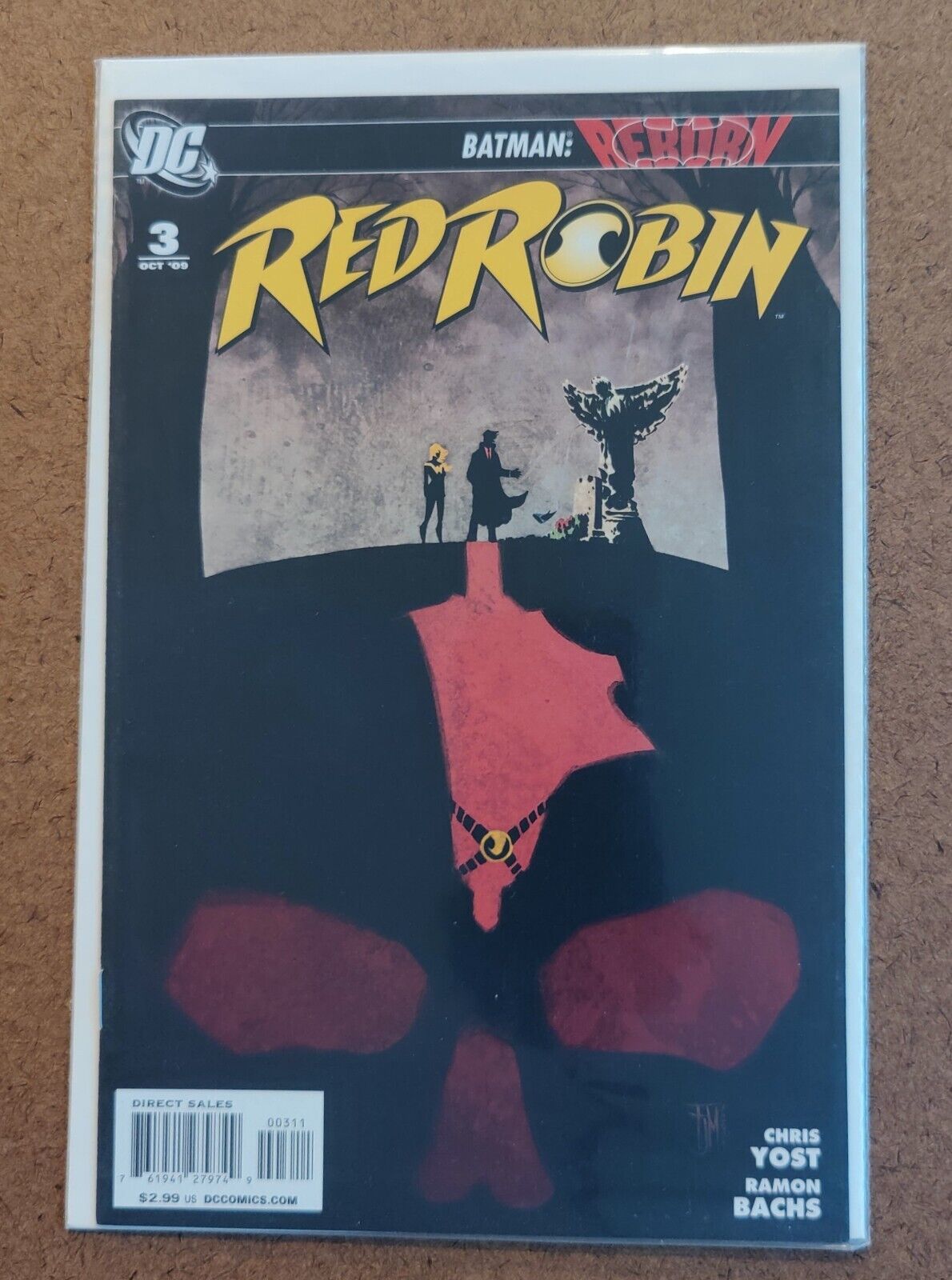 Red Robin #3 DC Comics 2009 1st App Tamara Fox New Earth