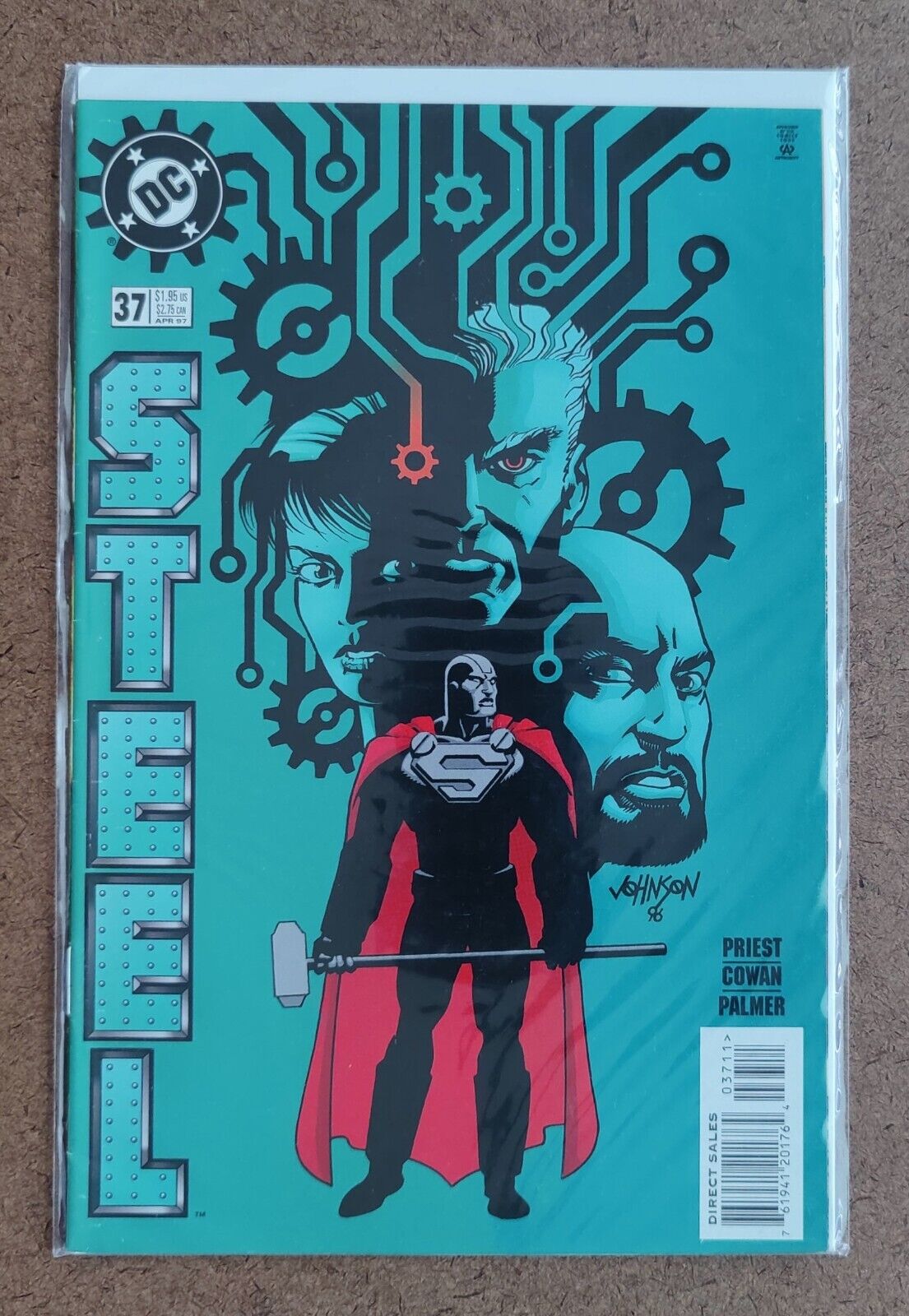 Steel #37 DC Comics 1997 1st App Skorpio