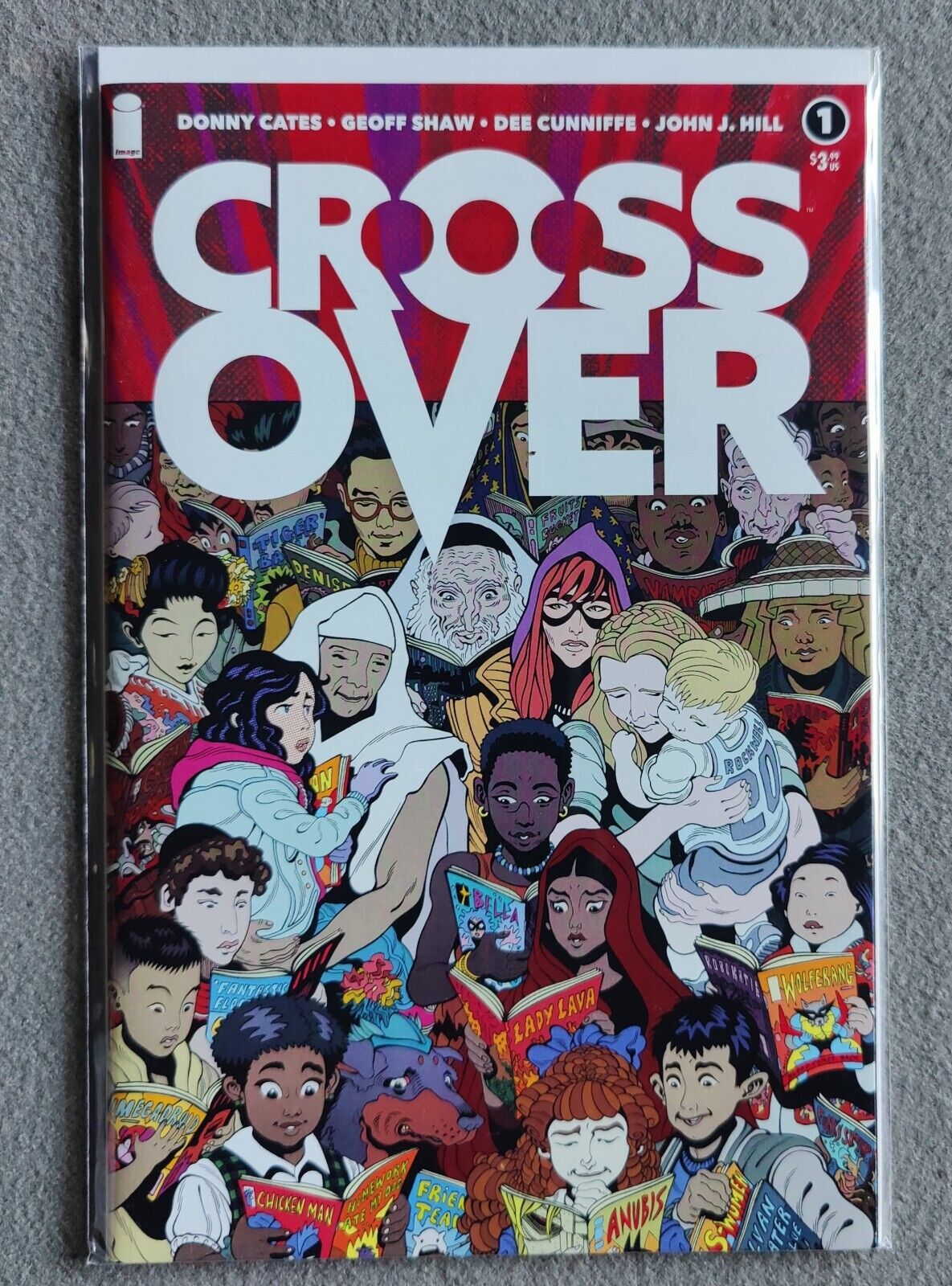 Crossover #1 F 1:25 Trad Moore Variant Image VF/NM Comics Book