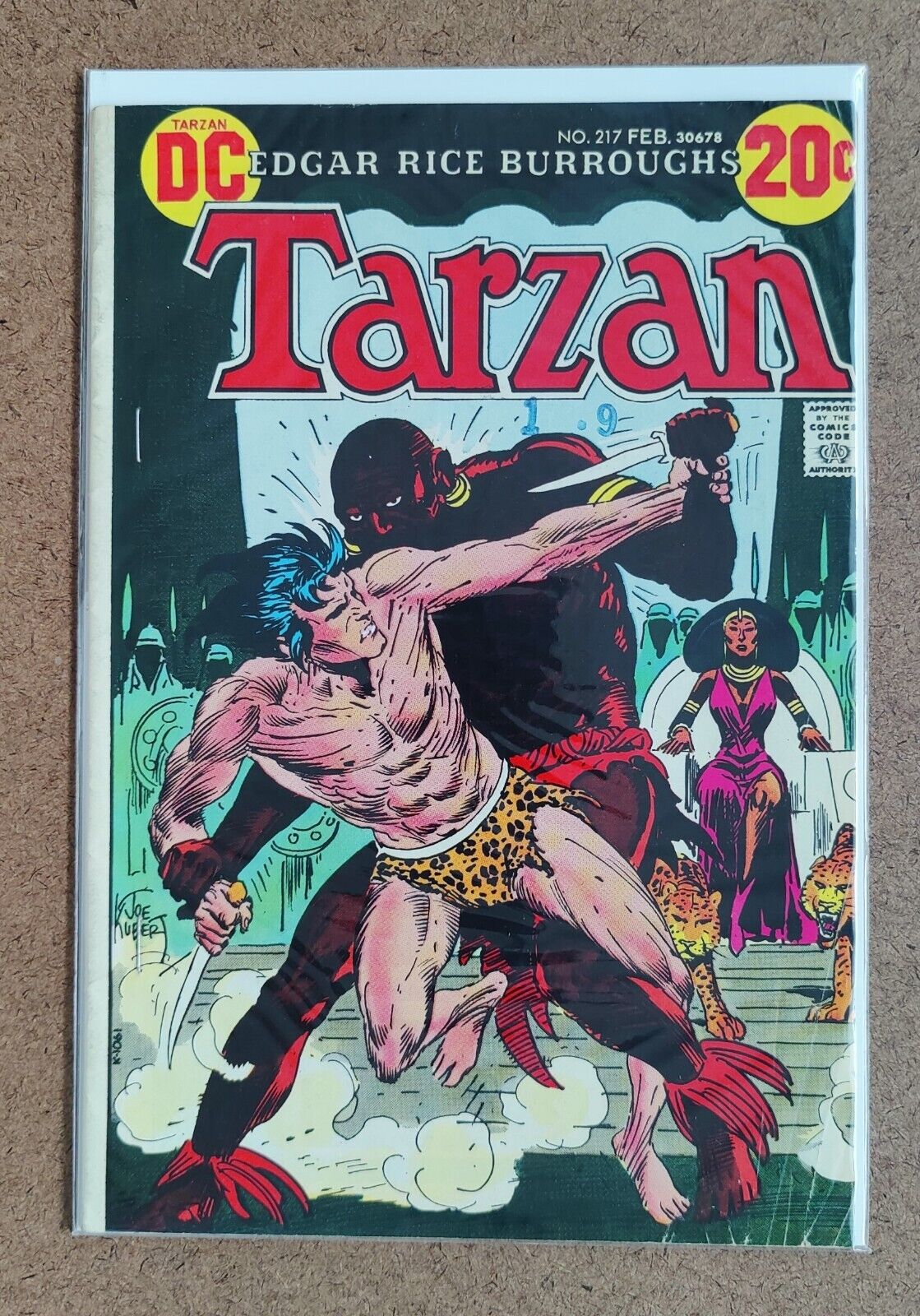 Tarzan #217 DC Comics 1973