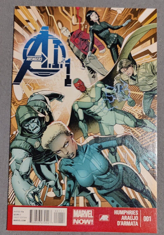 Avengers A.I.  #1A 1st app. of Agent Monica Chang Marvel 2013