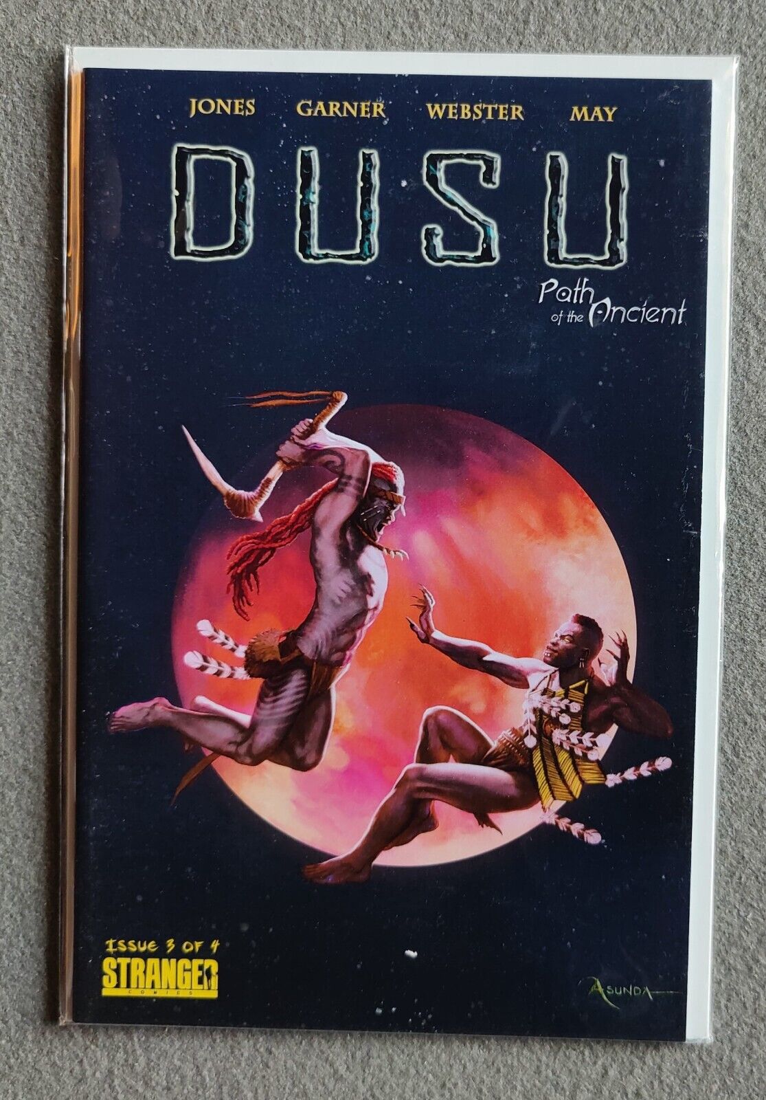 Dusu #3 Webster Retail Cover A - Stranger Comics - Niobe - Asunda